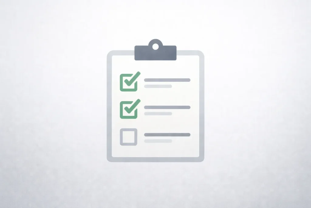 DXLIVEが自分に向いているかを最終判断するチェックリストのイメージ