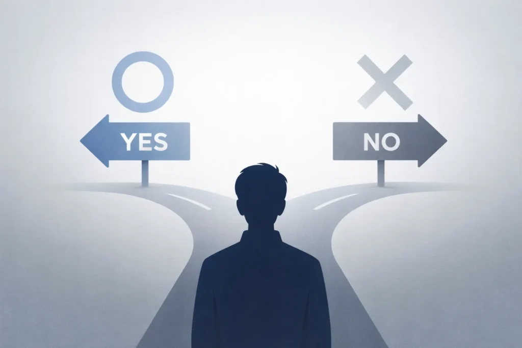 DXLIVEが向いているかどうかを判断するための分岐イメージ